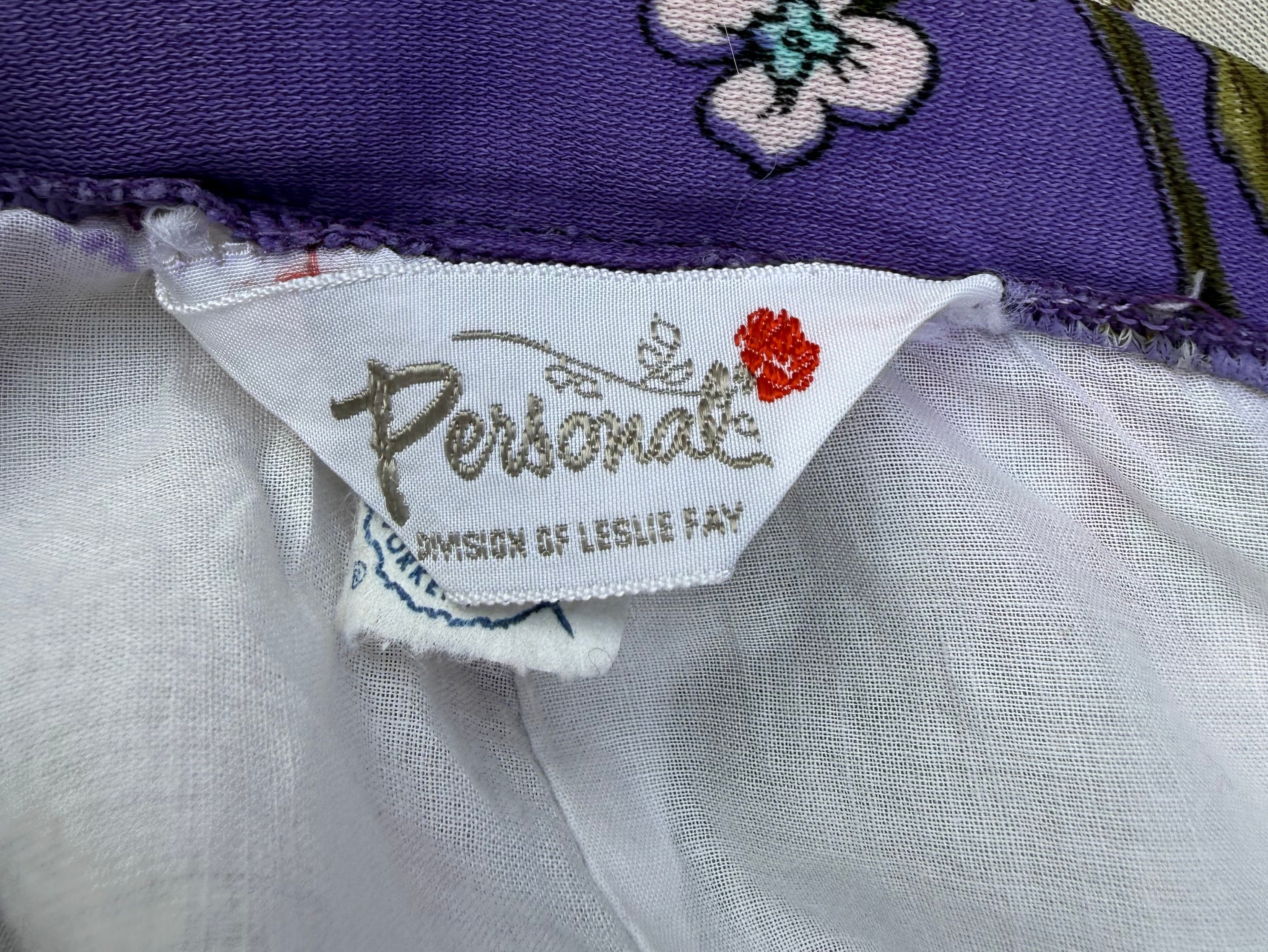 Botanical Butterfly 70s Shorts Set