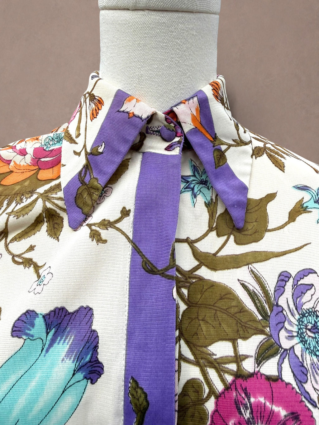 Botanical Butterfly 70s Shorts Set