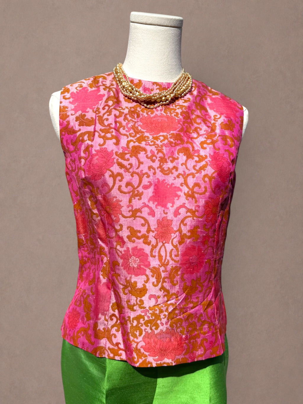 Thai Silk 60s Three Piece Ensemble