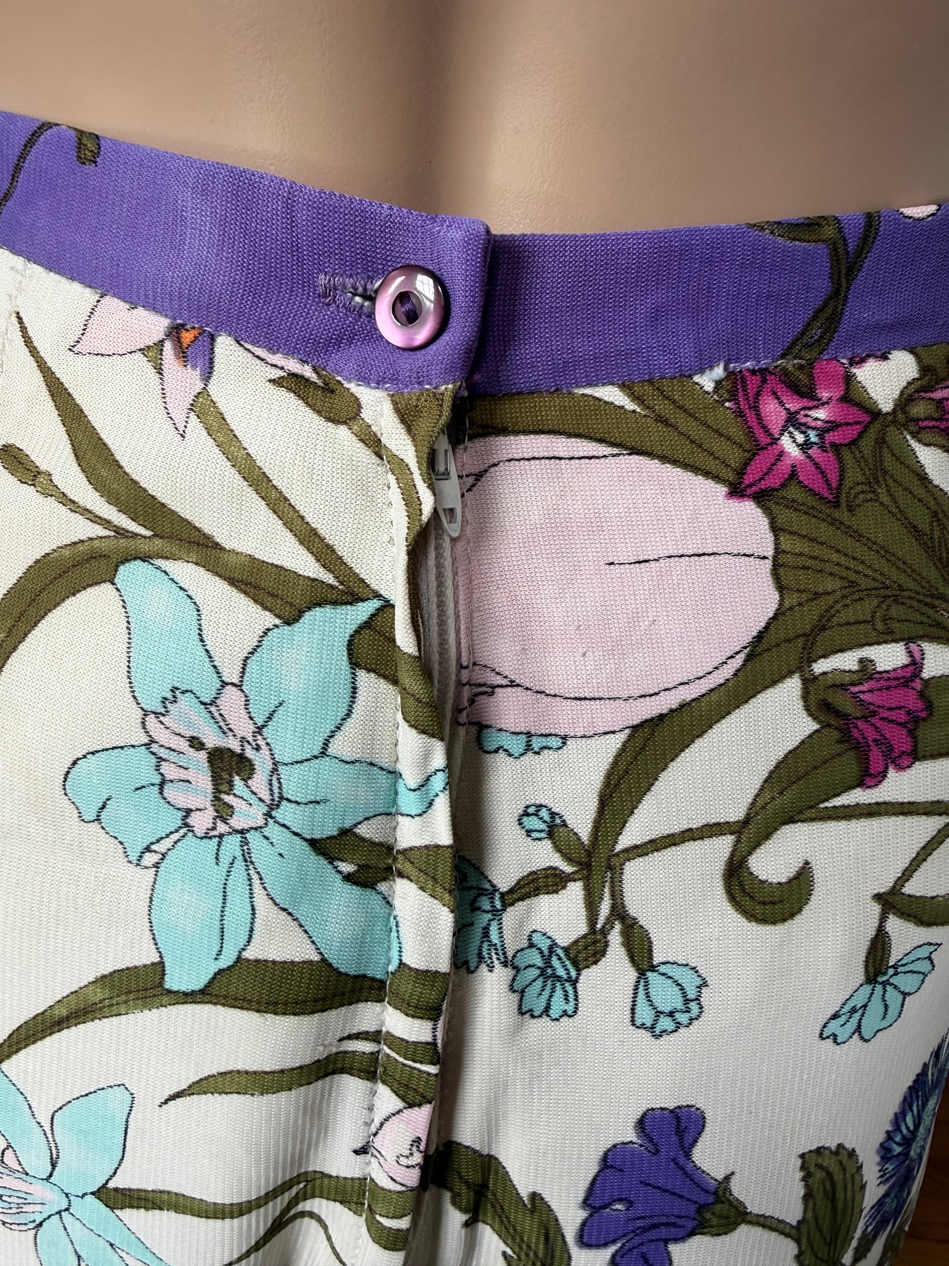 Botanical Butterfly 70s Shorts Set
