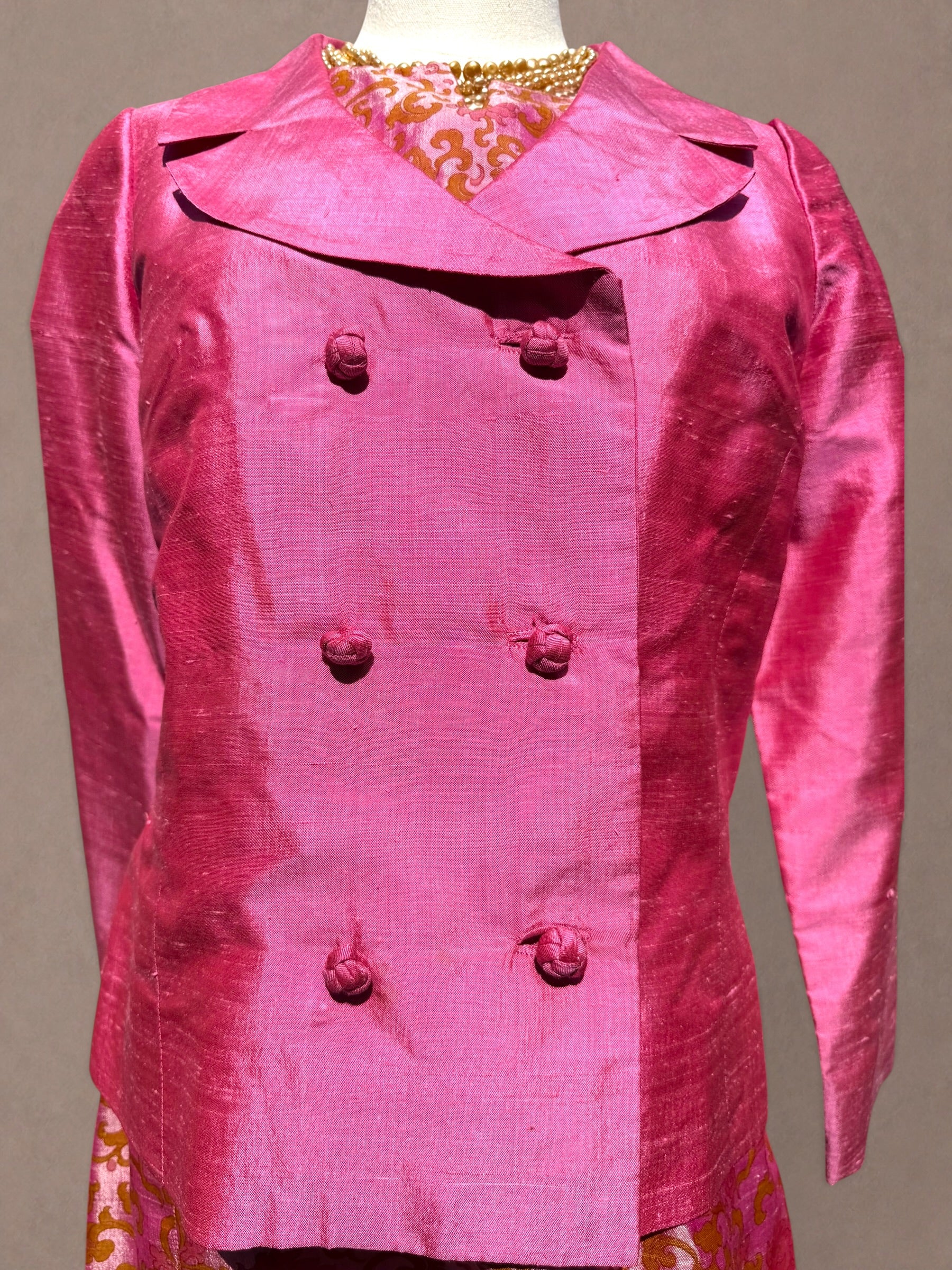 Thai Silk 60s Three Piece Ensemble