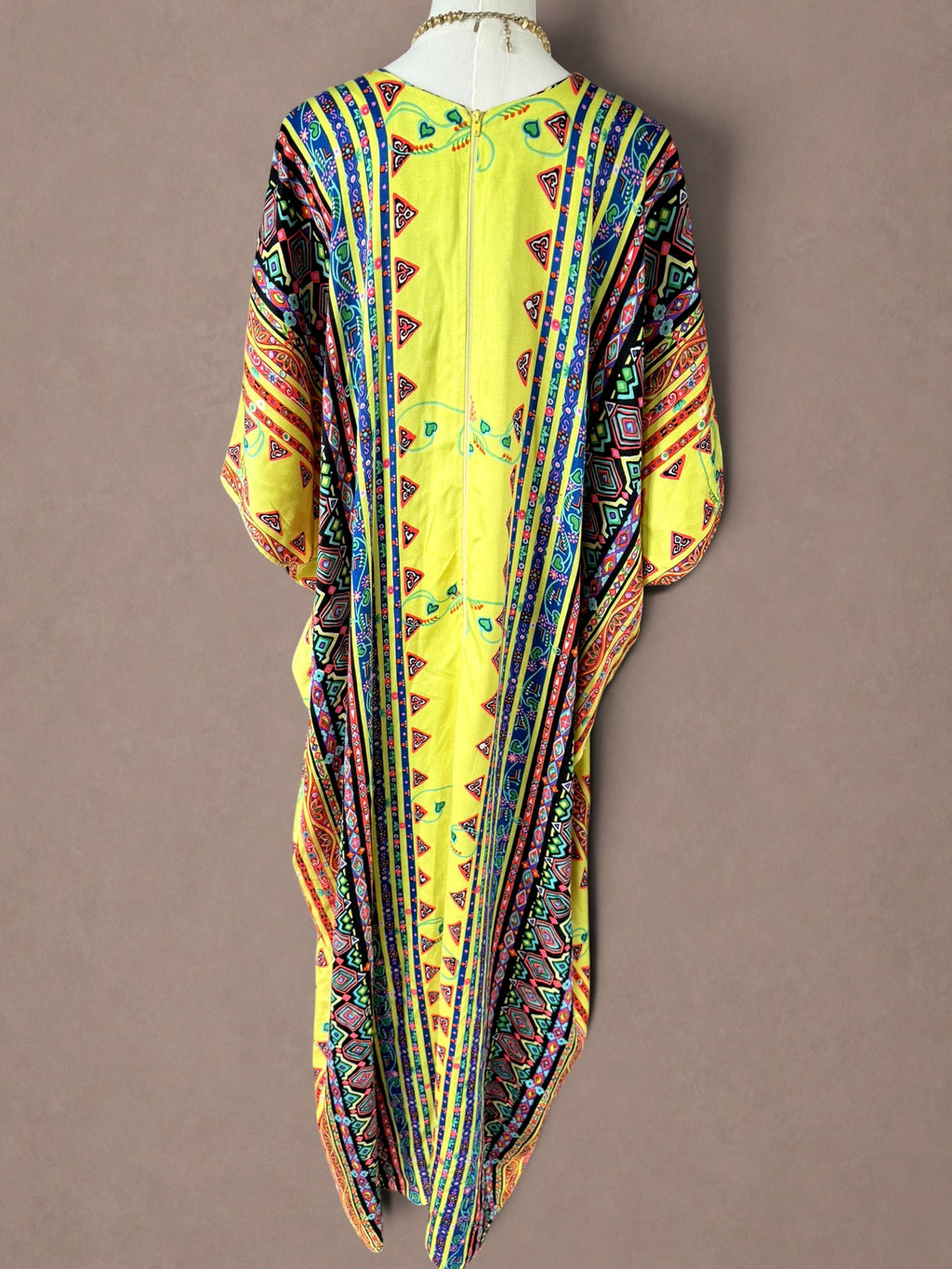 Alice of California 60s-70s Psychedelic Hostess Caftan