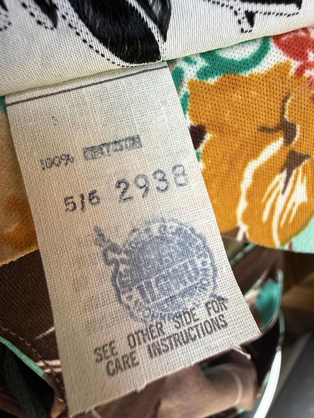 Floral 60s-70s Maxi Dress & Wrap Top Set by C.M. Courtney