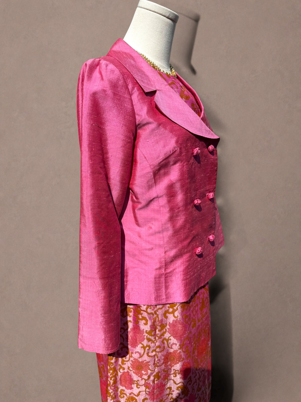 Thai Silk 60s Three Piece Ensemble