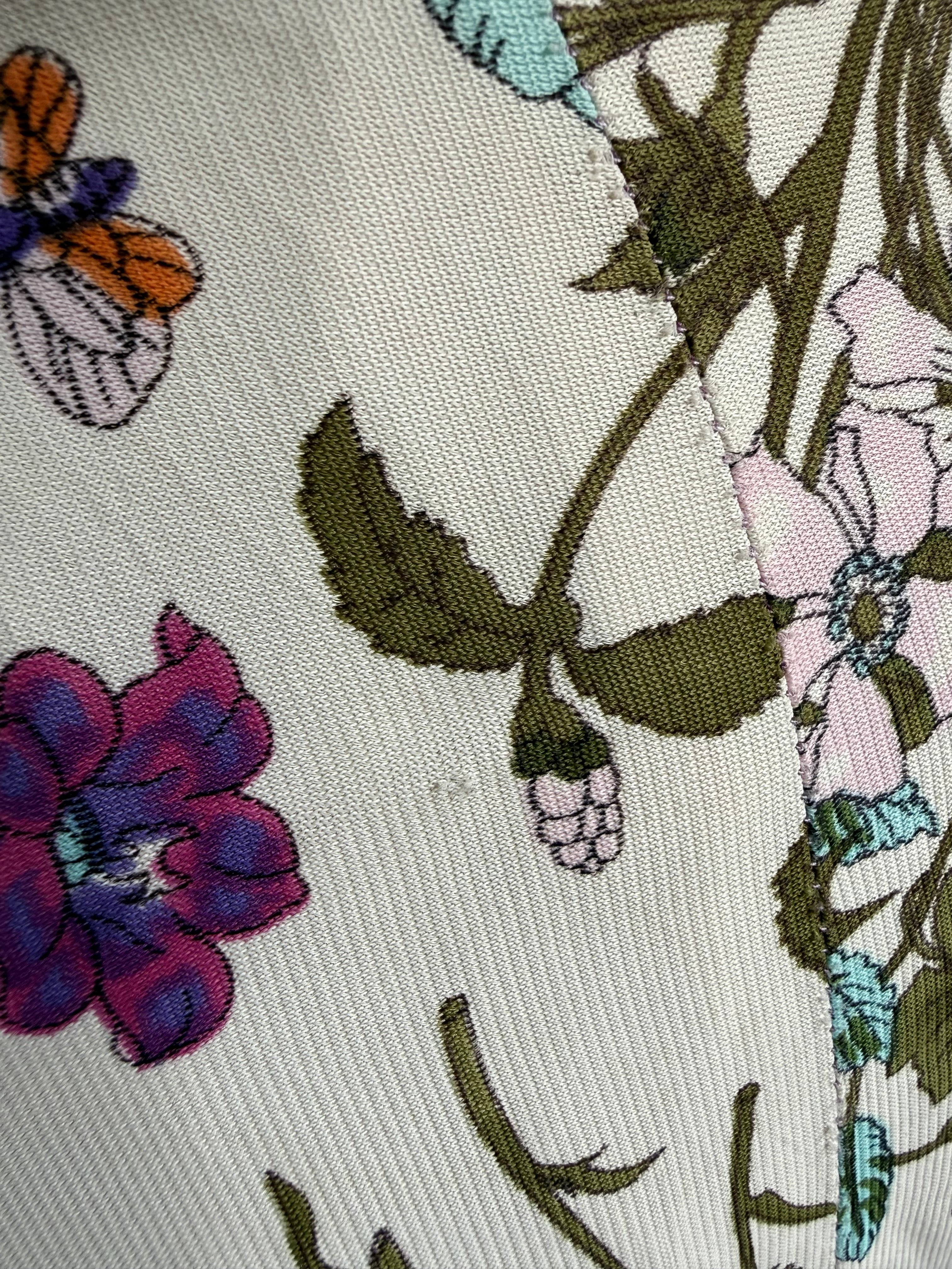 Botanical Butterfly 70s Shorts Set