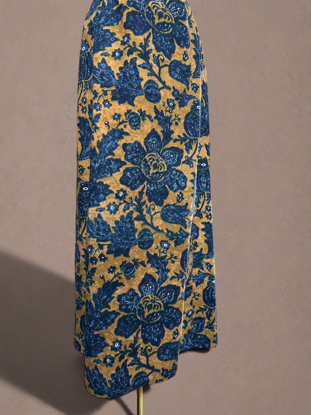 Florence Walsh 70s Floral Two Piece Skirt Set