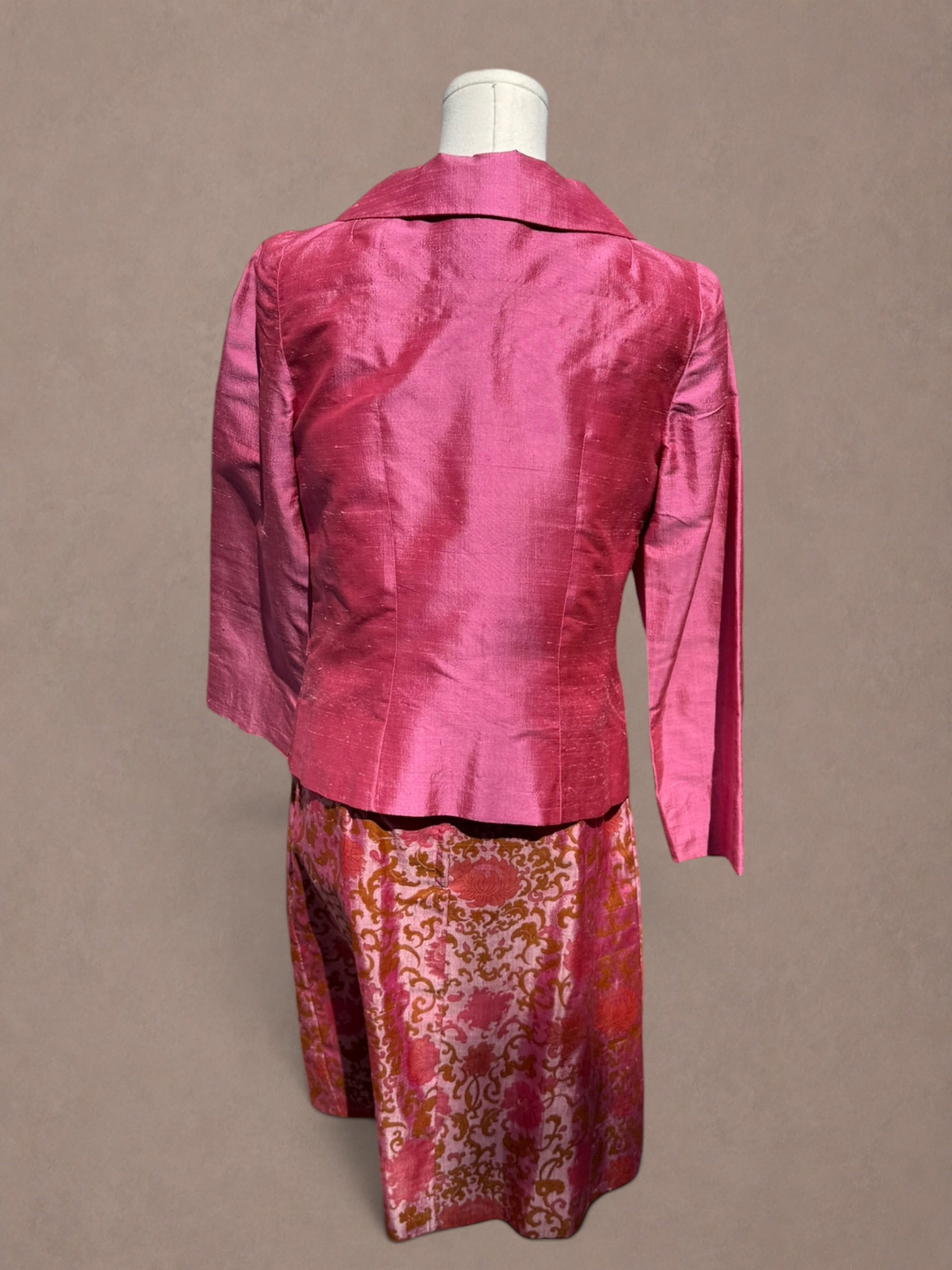 Thai Silk 60s Three Piece Ensemble